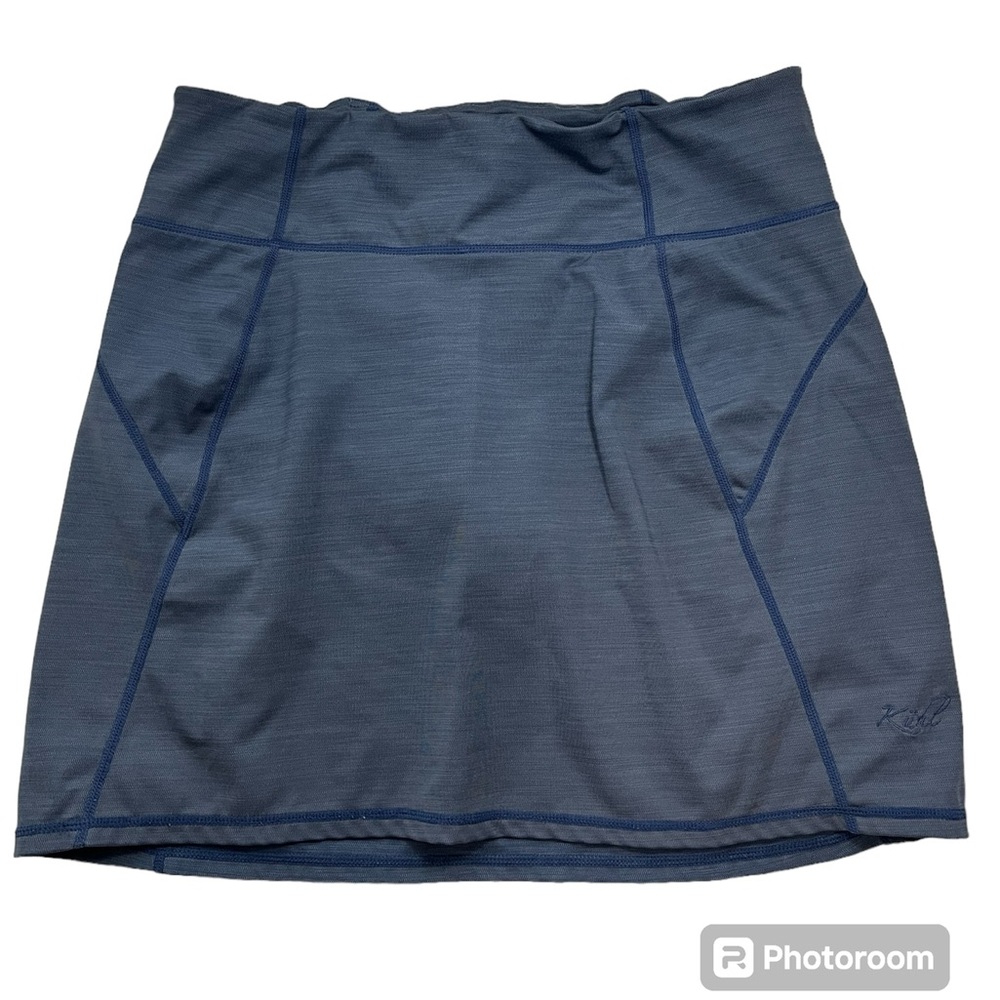 KUHL Skulpt Skort Outdoor Hiking Golf Tennis Blue Size Small